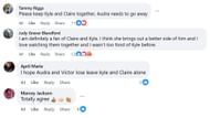 Comments by fans on the post (Image via Facebook/@Pam Hamm Masters)